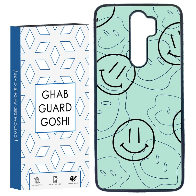 کاور قاب گارد گوشی طرح خوشحال کد TPU-245 مناسب برای گوشی موبایل شیائومی Redmi Note 8 PRO
