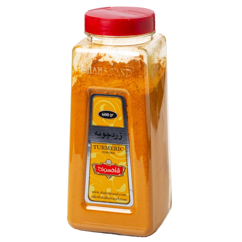 پودر زردچوبه ممتاز شاهسوند - 600 گرم