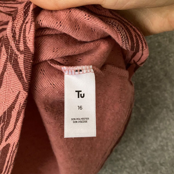 بلوز آستین بلند زنانه تی یو مدل 32568