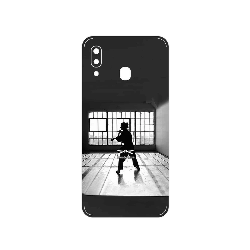 برچسب پوششی ماهوت مدل Karate مناسب برای گوشی موبایل سامسونگ Galaxy A20