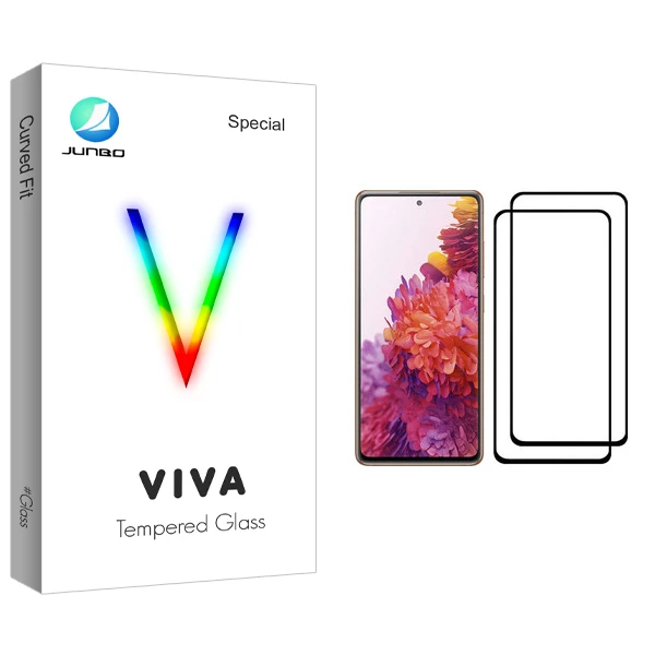 محافظ صفحه نمایش جانبو مدل Viva Glass مناسب برای گوشی موبایل سامسونگ Galaxy S20 FE بسته دو عددی