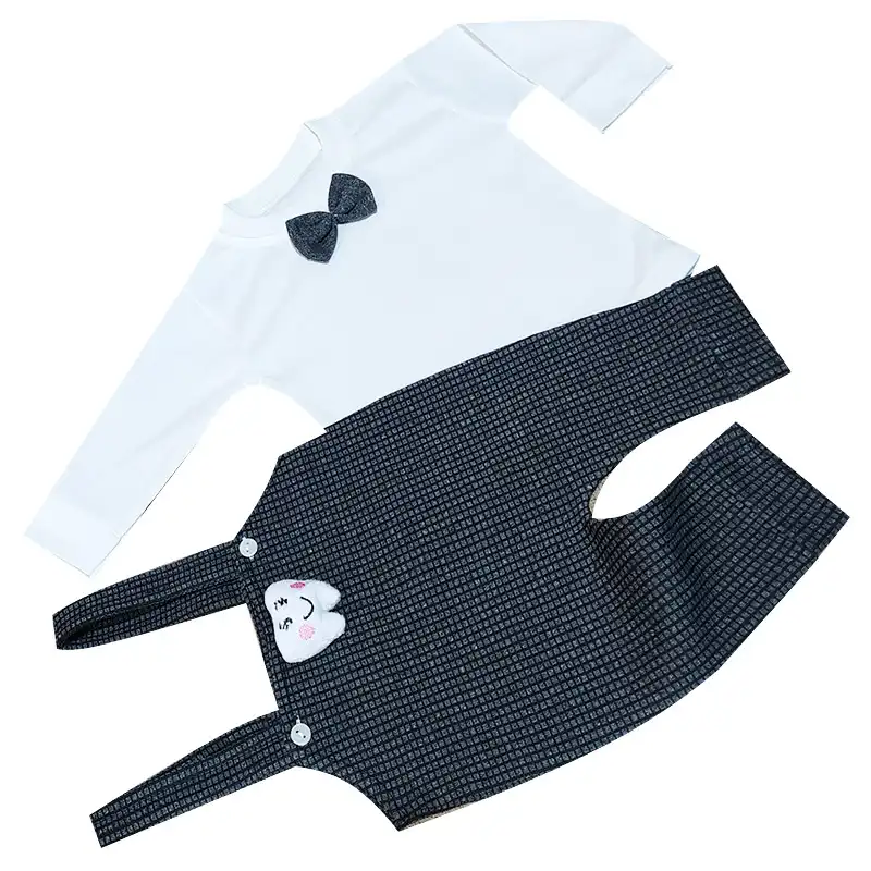 ست تیشرت و سرهمی نوزادی مدل Ri2