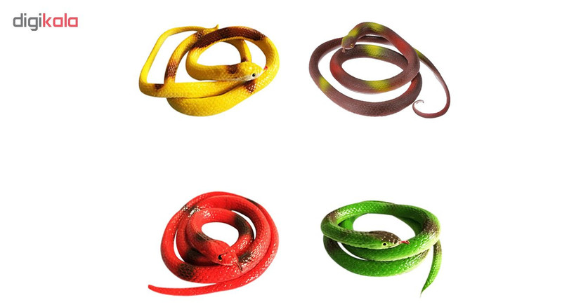 مار جادویی طرح بزرگ شونده بسته 4 عددی