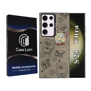 Lyon case Spongebob cover for Samsung Galaxy S23 Ultra