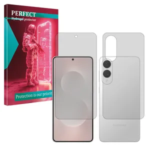 Perfect Tough model transparent screen protector suitable for Samsung Galaxy S25 Edge mobile phone Along with the phone back protector 