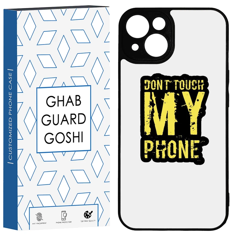 کاور قاب گارد گوشی طرح don’t touch کد TPU-286 مناسب برای گوشی موبایل اپل IPHONE 13 / 14