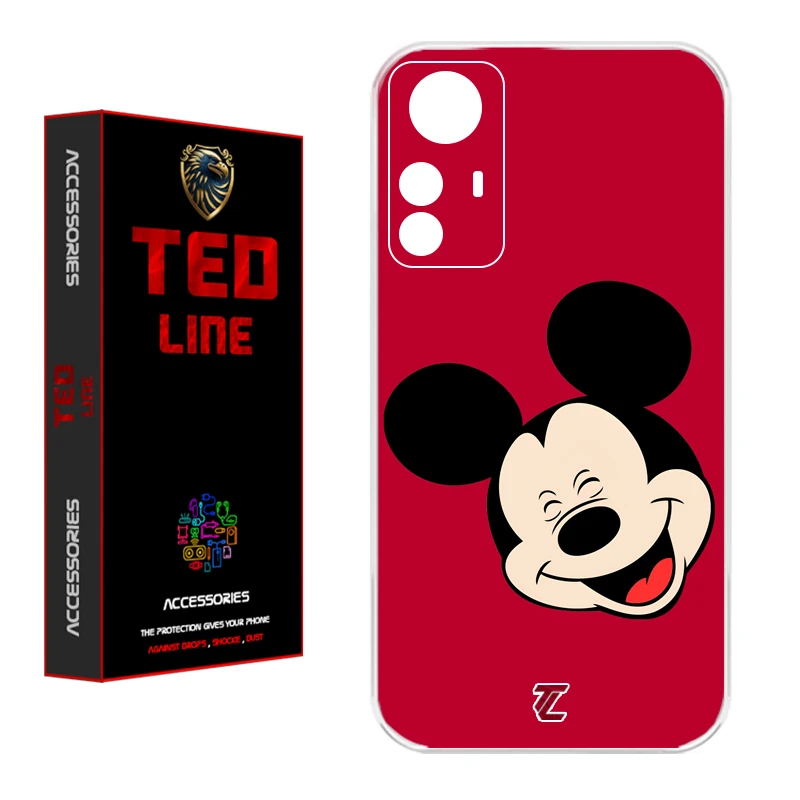 کاور تدلاین طرح میکی موس کد 1213 مناسب برای گوشی موبایل شیائومی Redmi Note 12S