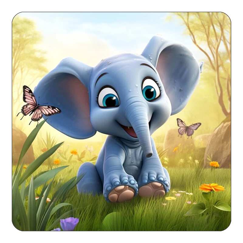 مگنت کاکتی طرح حیوانات کارتونی مدل mp27568