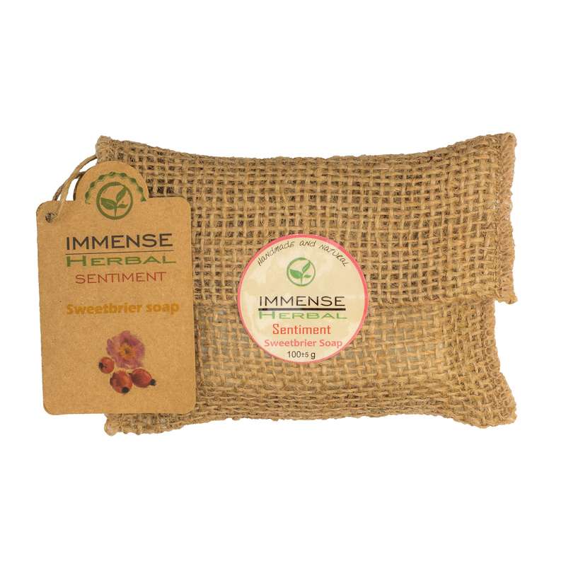 صابون شستشو ایمنس هربال مدل Sweetbrier Sentiment وزن 100 گرم
