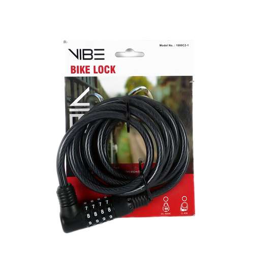 قفل دوچرخه وایب مدل کابلی رمزی