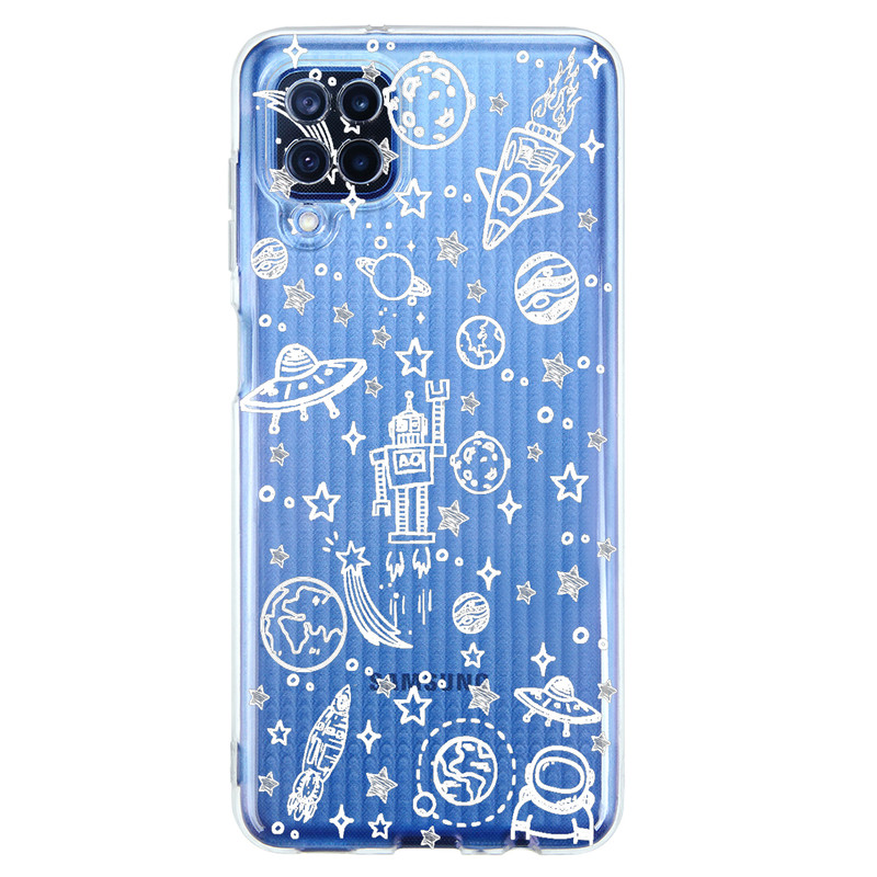 کاور مگافون کد C24-W مناسب برای گوشی موبایل سامسونگ Galaxy A12 / M12