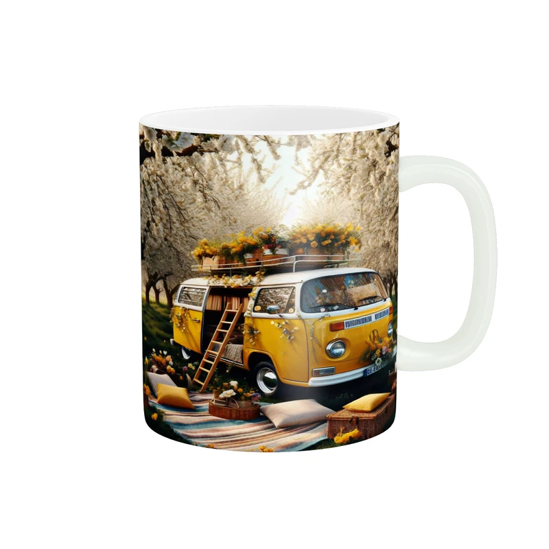 ماگ پاد آفرین مدل نقاشی انتزاعی کد 160