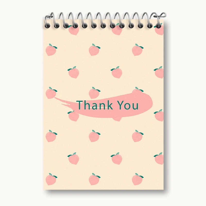 دفتر یادداشت 50 برگ خندالو مدل Thank You کد N170