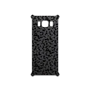 MAHOOT Black-Silicon Cover Sticker for Samsung Galaxy S8 Active
