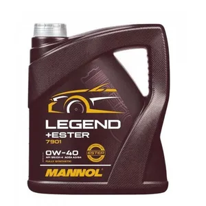 روغن موتور خودرو بنزینی، تنفس طبیعی، توربوشارژ مانول مدل 7901 SN 0W-40 حجم 4 لیتر