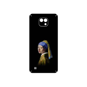 MAHOOT Girl with a Pearl Earring of Vermeer Cover Sticker for LG X Cam