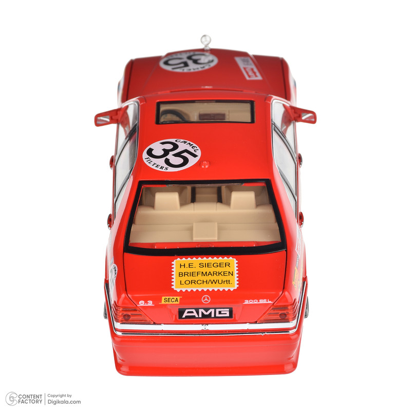 ماکت ماشین ناب سل مدل مرسدس بنز فلزی موزیکال amg 300 به همراه جاسوییچی