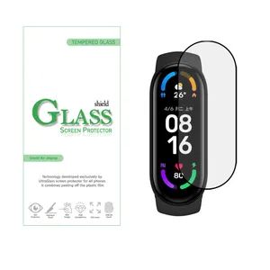 محافظ صفحه نمایش شیلد گلس مدل PMMA مناسب برای مچ بند هوشمند شیائومی Mi Band 6