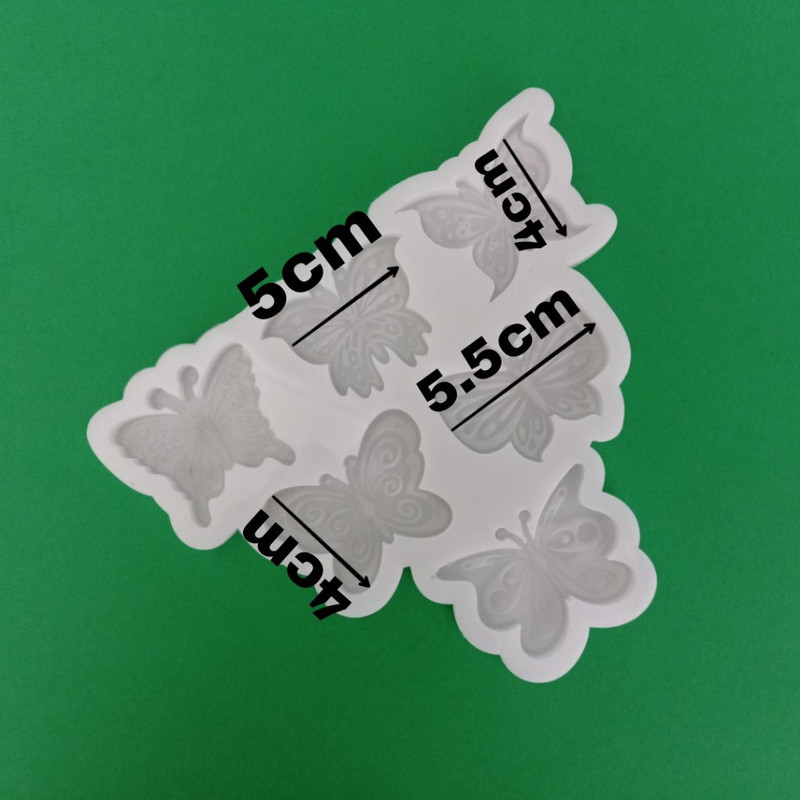 قالب رزین هنرستون مدل پروانه طرحدار