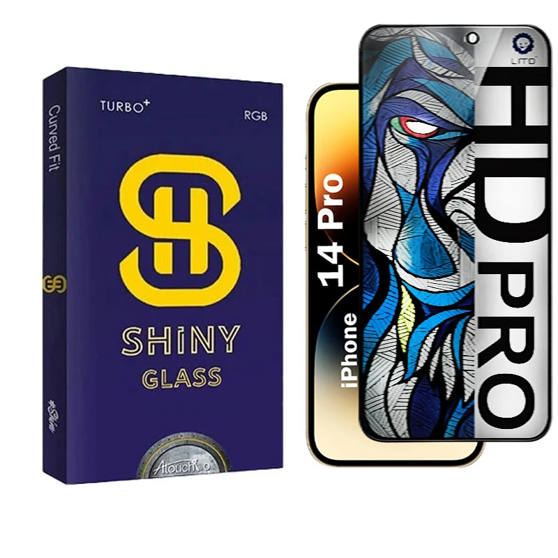 محافظ صفحه نمایش شیشه ای حریم شخصی آتوچبو مدل LIHD-AT مناسب برای گوشی موبایل اپل iPhone 14 Pro