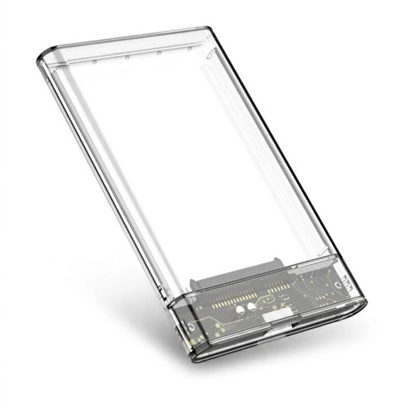 قاب هارد اکسترنال 2.5 اینچی دی-نت مدل glass
