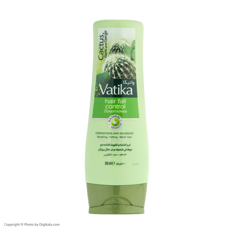 نرم کننده مو واتیکا مدل Cactus and Garlic حجم 200 میلی لیتر