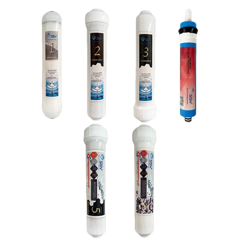 فیلتر دستگاه تصفیه آب اس اس وی مدل L630 بسته 6 عددی