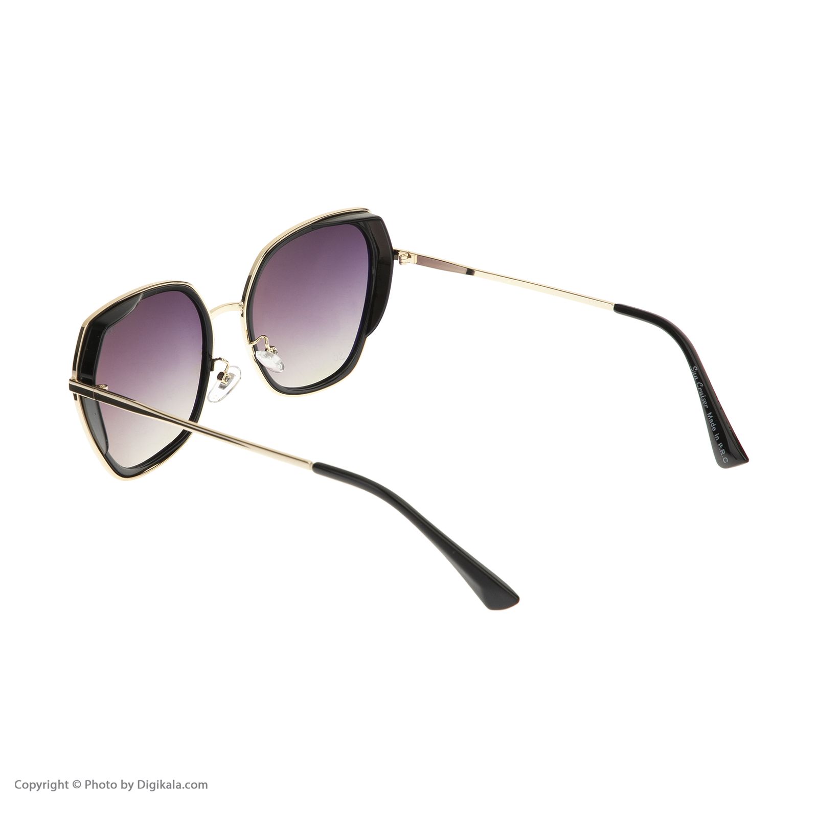 عینک آفتابی زنانه سانکروزر مدل 6027 bl -  - 5