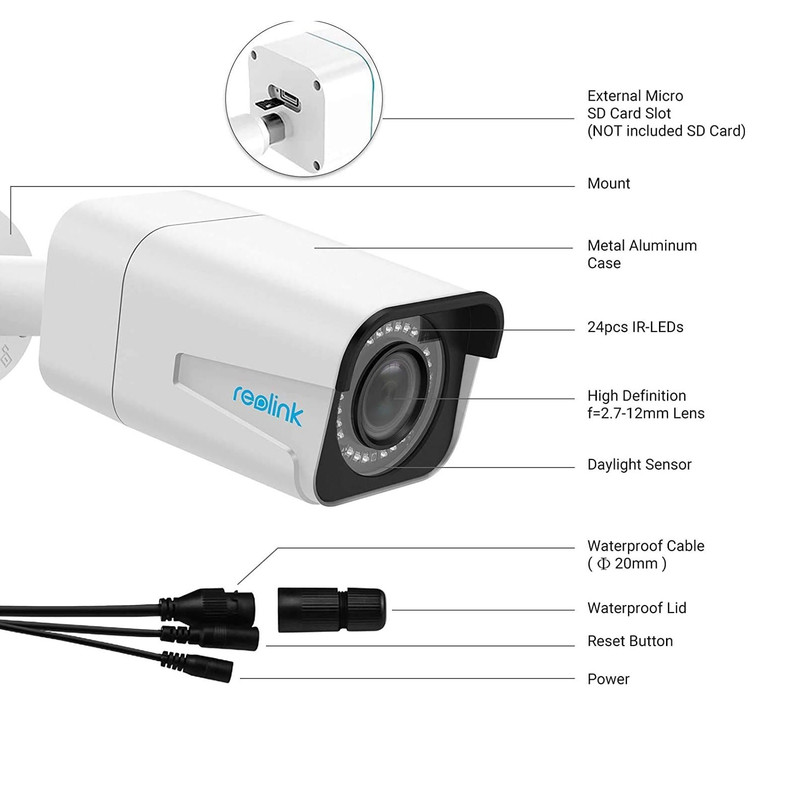 دوربین مداربسته تحت شبکه ریولینک مدل -511