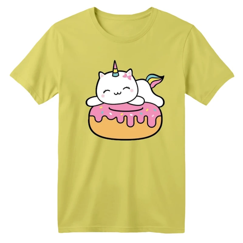 تی شرت آستین کوتاه بچگانه مدل یونیکورن کد ۱