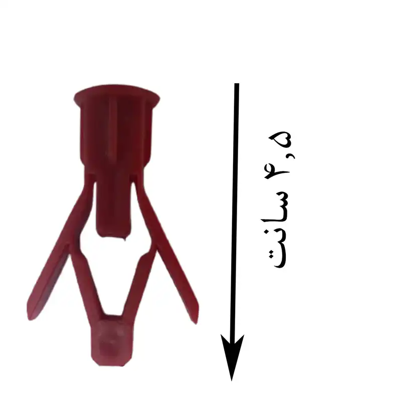 رول پلاک مدل پروانه ای کد 316 بسته 30 عددی