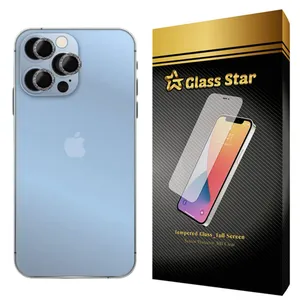 محافظ لنز اکلیلی دوربین گلس استار مدل SWAROVSKI مناسب برای گوشی موبایل اپل iPhone 13 Pro
