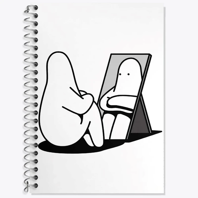 دفتر لغت 50 برگ خندالو مدل تنبل خسته کد 29423