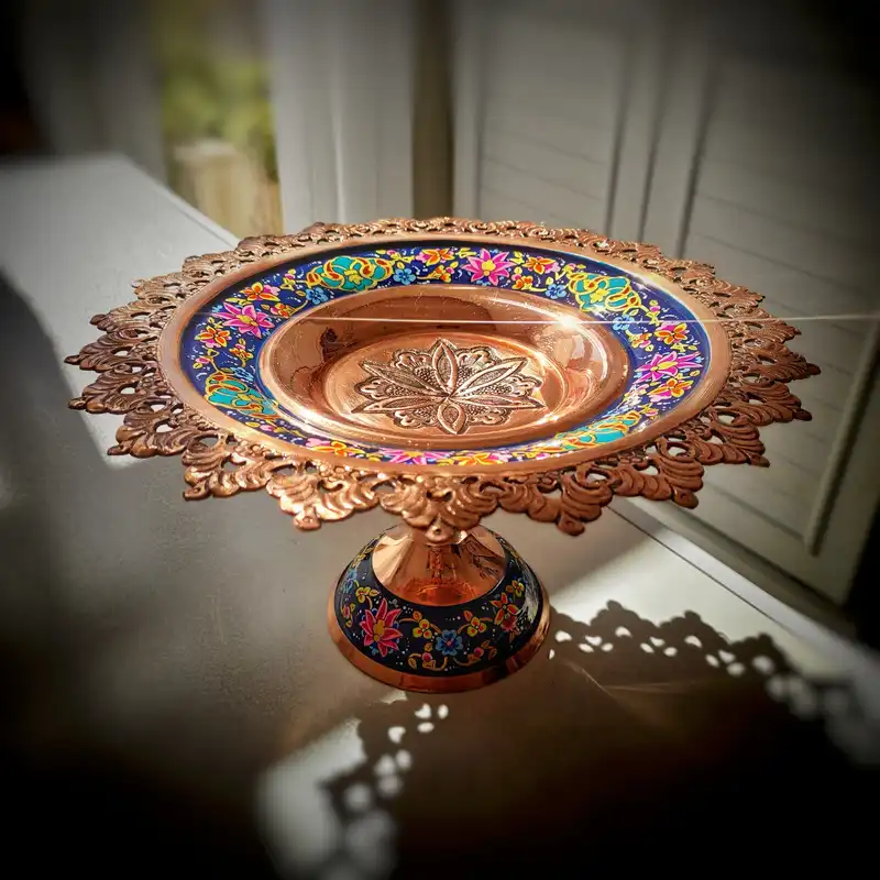 شیرینی خوری مینا کاری مدل پرداز کد 25