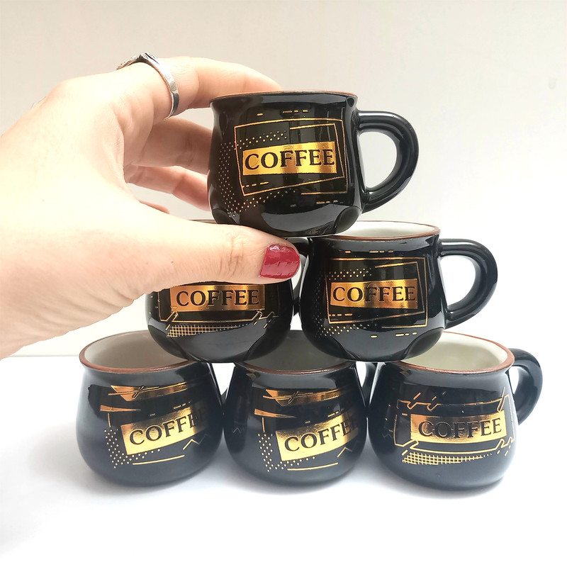 فنجان مدل COFFEE مجموعه 6 عددی فنجان مدل COFFEE مجموعه 6 عددی