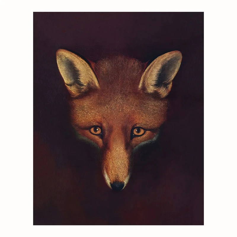 پوستر مدل  تصویر رترو رنارد روباه  