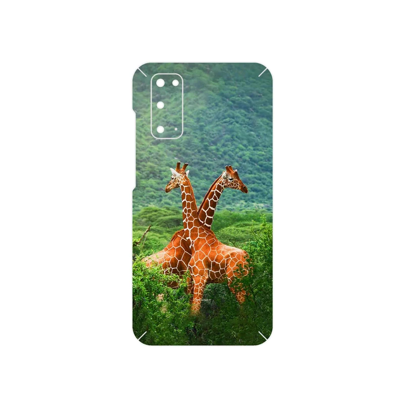 برچسب پوششی ماهوت مدل Giraffe مناسب برای گوشی موبایل سامسونگ Galaxy S20