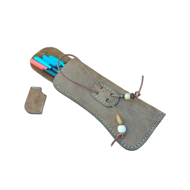 جامدادی مدل چرم شتری کد PH-101