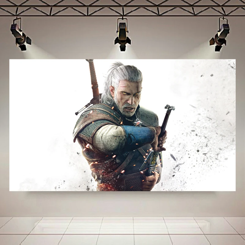 تابلو شاسی طرح Game مدل Witcher Wild Hunt کد AR5960