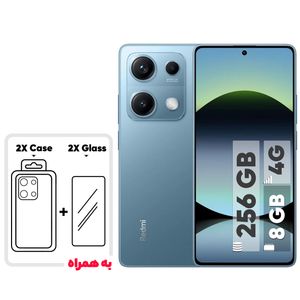 گوشی موبایل شیائومی مدل Redmi Note 14s دو سیم کارت ظرفیت 256 گیگابایت و رم 8 گیگابایت - به همراه 2 عدد کاور  و 2 عدد محافظ صفحه نمایش