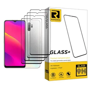 Randika Randika Glass MIX004 Screen Protector For Oppo A11 Pack Of 4