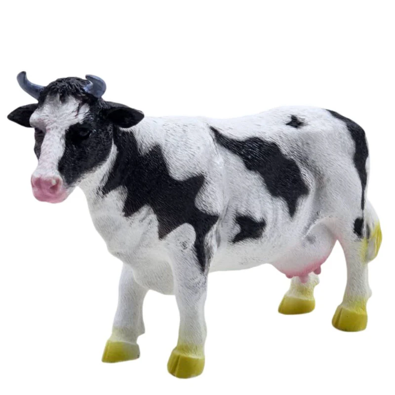 فیگور ناب سل مدل گاو مزرعه Farm cow ارتفاع 14 سانتی متر 