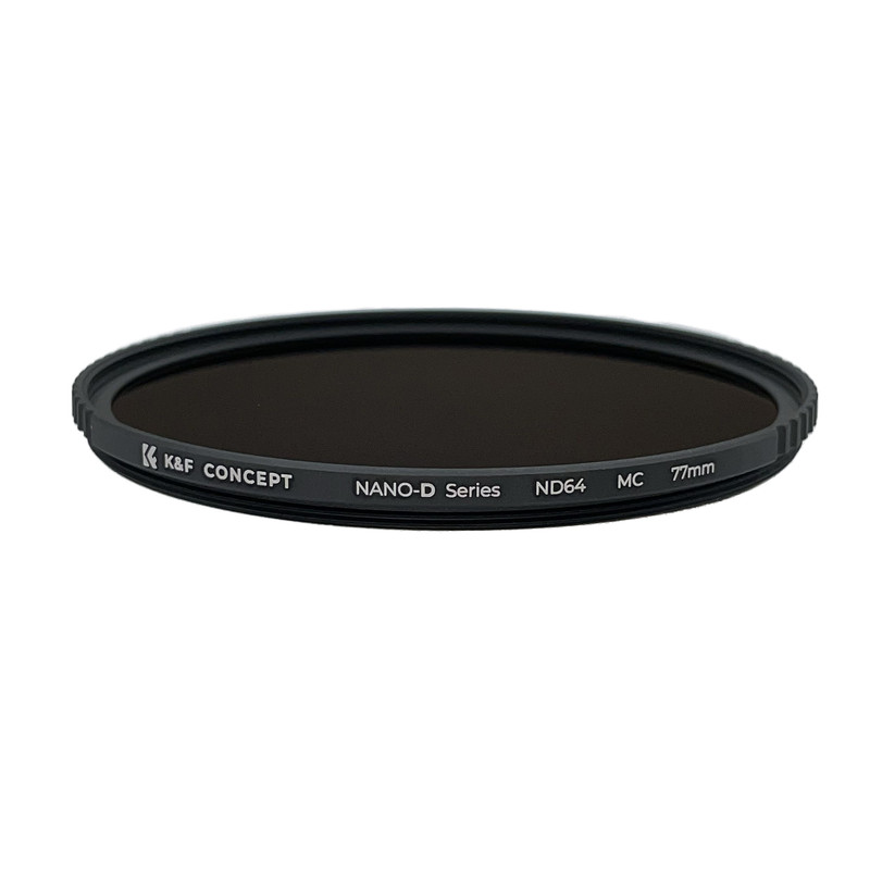 فیلتر لنز کی اند اف مدل 77MM- (ND64 MC NANO-D +CLINING CLOTH+FILTER CASE) KIT