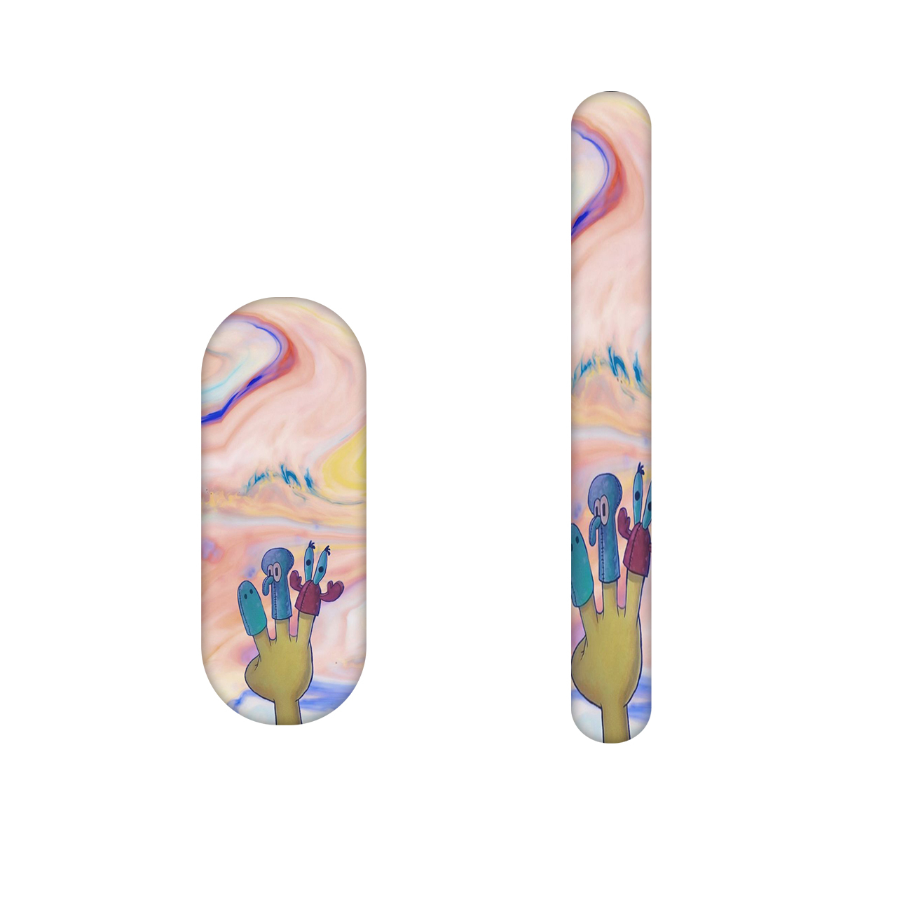 سوهان ناخن مدل باب اسفنجی کد 504 بسته 2 عددی