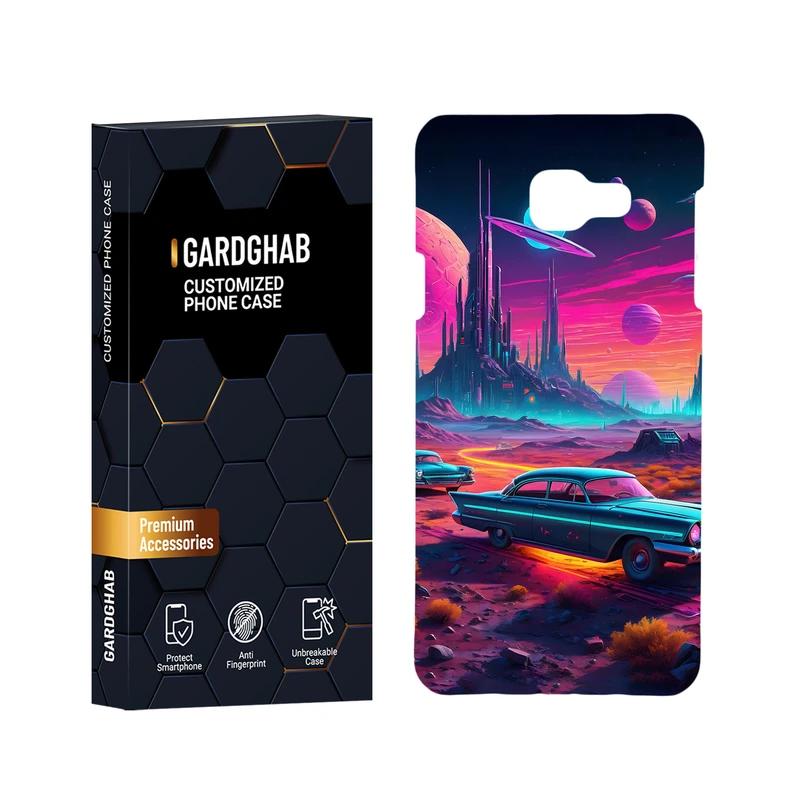 کاور گارد قاب مدل هنری مناسب برای گوشی موبایل سامسونگ Galaxy A710 / A7 2016