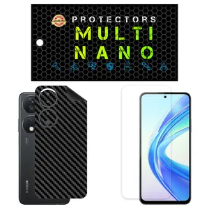 Multi Nano X-SFC Model Clear Screen Protector Suitable For Huawei honor X7b Phone Along With The Rear Skin