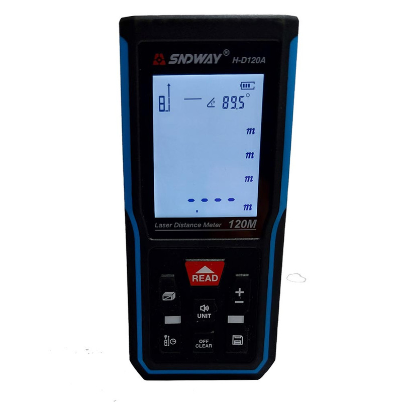 متر لیزری سندوی مدل H-D120A
