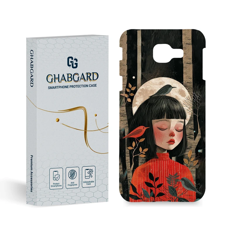 کاور قاب گارد مدل دخترانه مناسب برای گوشی موبایل سامسونگ Galaxy A8 2016