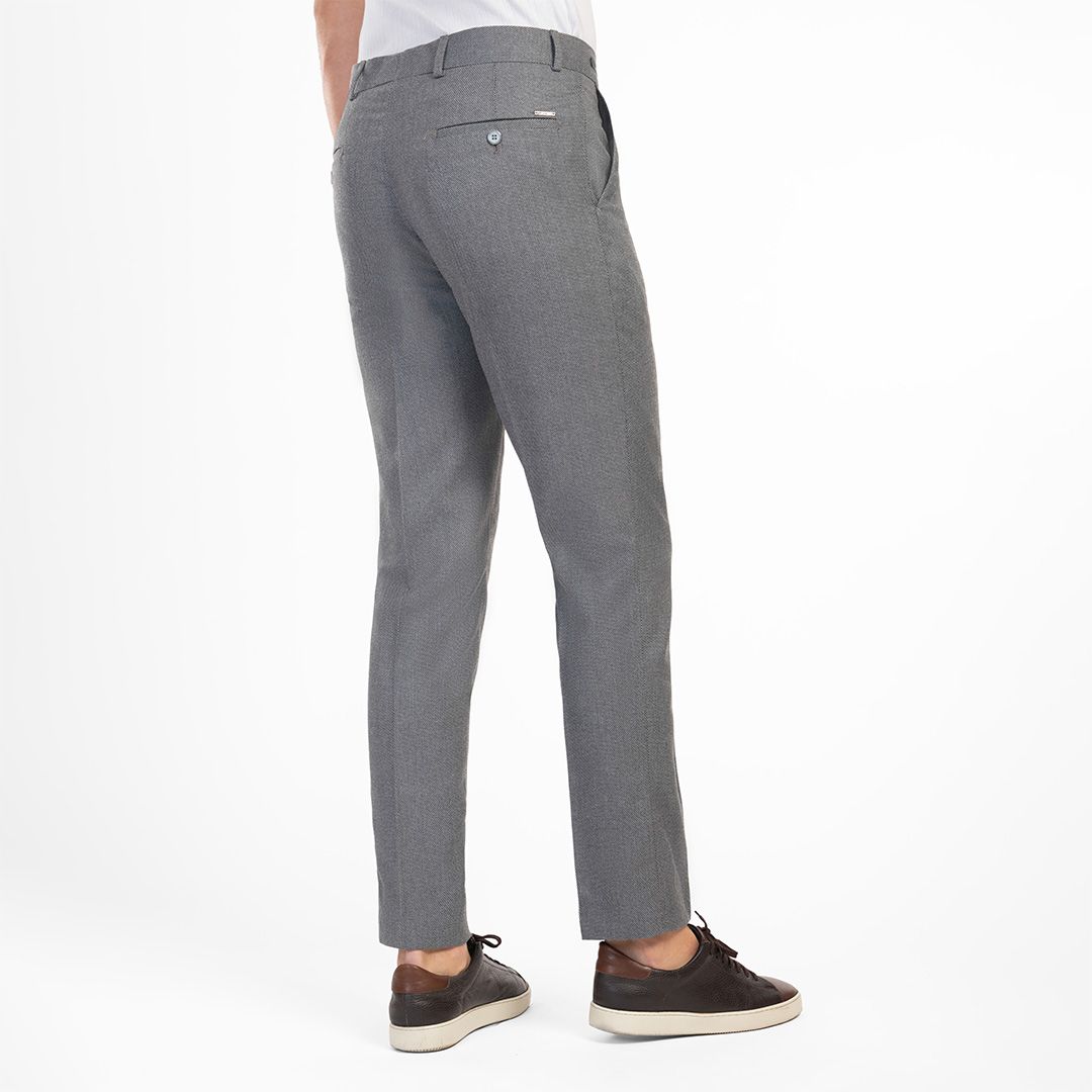 شلوار پارچهای اسلیم فیت مردانه ام کی مدل 2109 - - 2