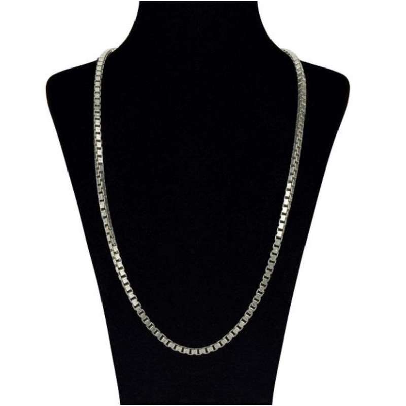 زنجیر نقره زنانه گالری ظهیرالدینی مدل  ونیزی CHM-07